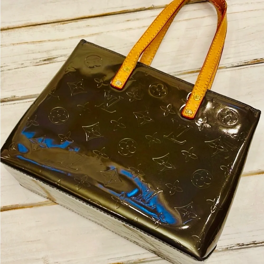Adorable vintage Louis Vuitton Olive embossed Vermis tote bag - Picture 4 of 7